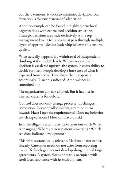 The Self-Intelligent Organization