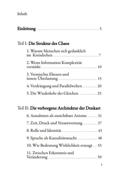 Preview: Warum wir lieber  den Schreibtisch aufräumen  als unsere Gedanken